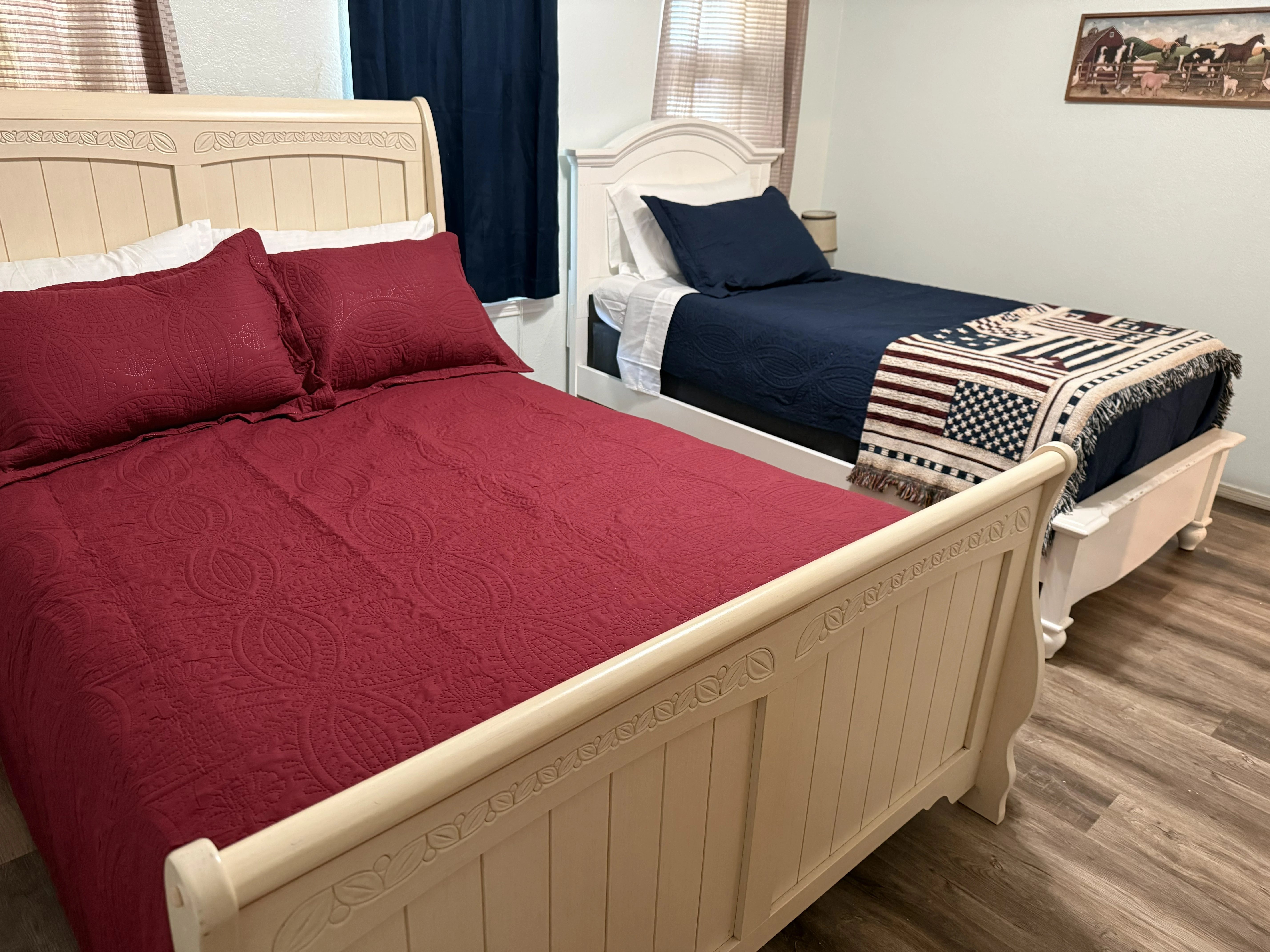 Bedroom for children and parents